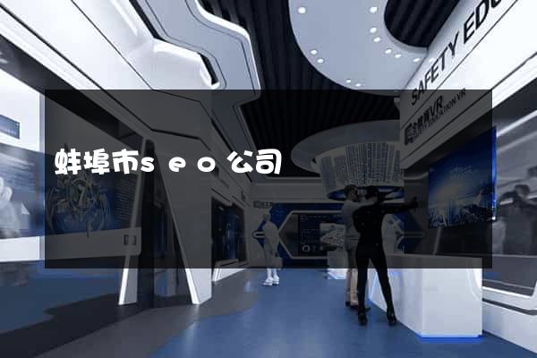 蚌埠市seo公司