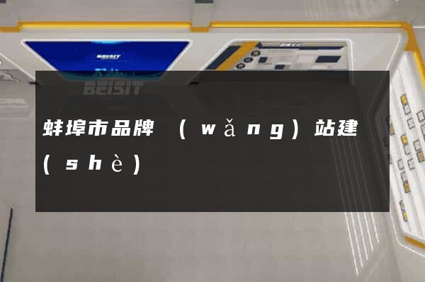 蚌埠市品牌網(wǎng)站建設(shè)