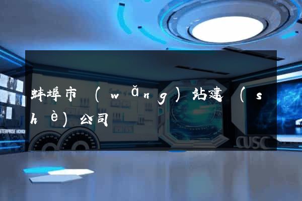 蚌埠市網(wǎng)站建設(shè)公司