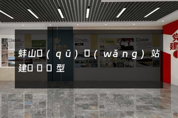 蚌山區(qū)網(wǎng)站建設營銷型