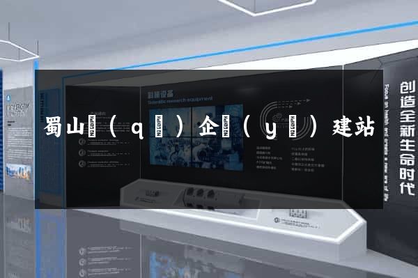 蜀山區(qū)企業(yè)建站