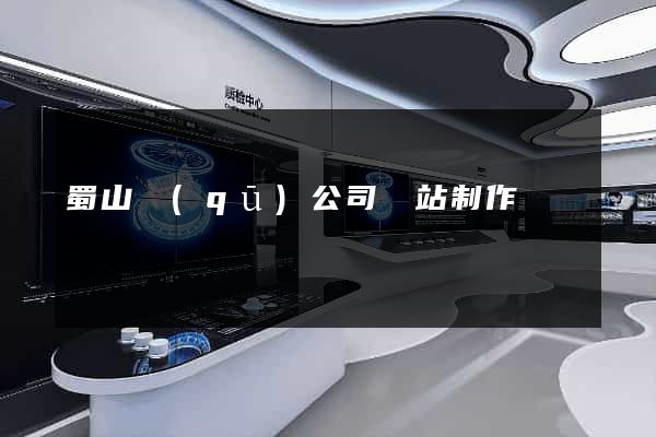 蜀山區(qū)公司網站制作