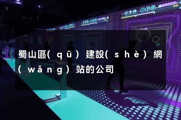 蜀山區(qū)建設(shè)網(wǎng)站的公司