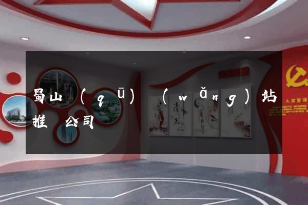 蜀山區(qū)網(wǎng)站推廣公司