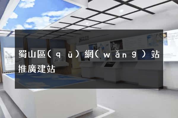蜀山區(qū)網(wǎng)站推廣建站