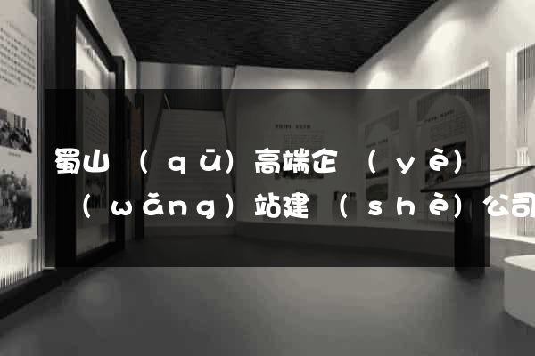 蜀山區(qū)高端企業(yè)網(wǎng)站建設(shè)公司