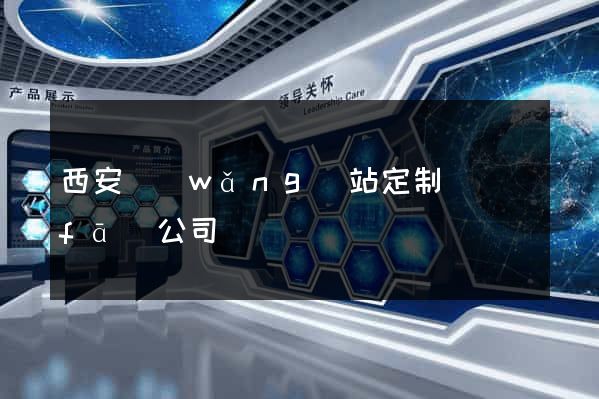 西安網(wǎng)站定制開發(fā)公司
