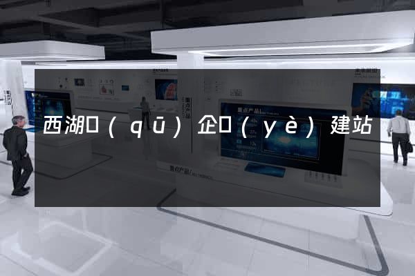 西湖區(qū)企業(yè)建站