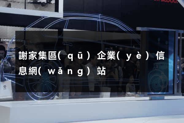 謝家集區(qū)企業(yè)信息網(wǎng)站