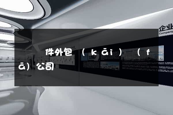 豐縣軟件外包開(kāi)發(fā)公司
