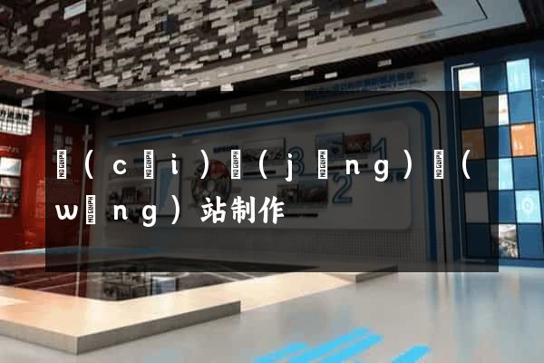 財(cái)經(jīng)網(wǎng)站制作