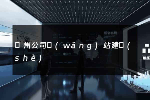 貴州公司網(wǎng)站建設(shè)