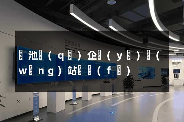 貴池區(qū)企業(yè)網(wǎng)站開發(fā)
