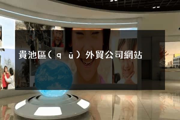 貴池區(qū)外貿公司網站
