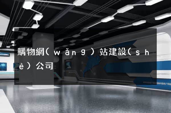 購物網(wǎng)站建設(shè)公司