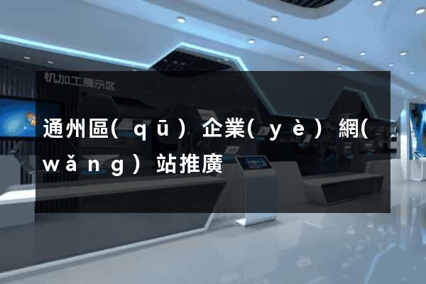 通州區(qū)企業(yè)網(wǎng)站推廣