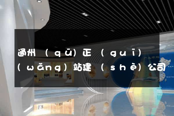 通州區(qū)正規(guī)網(wǎng)站建設(shè)公司