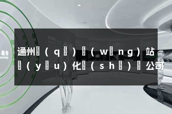 通州區(qū)網(wǎng)站優(yōu)化設(shè)計公司