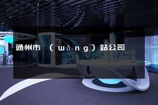 通州市網(wǎng)站公司