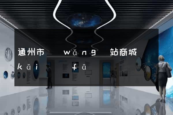 通州市網(wǎng)站商城開(kāi)發(fā)