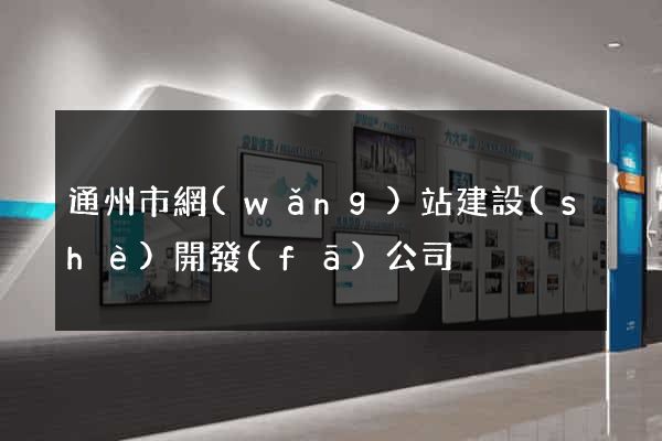 通州市網(wǎng)站建設(shè)開發(fā)公司