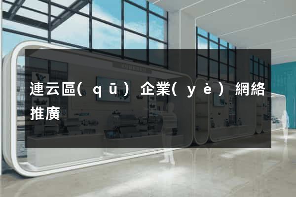 連云區(qū)企業(yè)網絡推廣