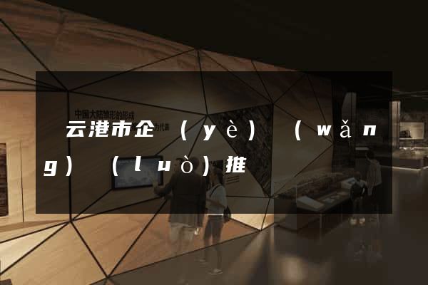 連云港市企業(yè)網(wǎng)絡(luò)推廣