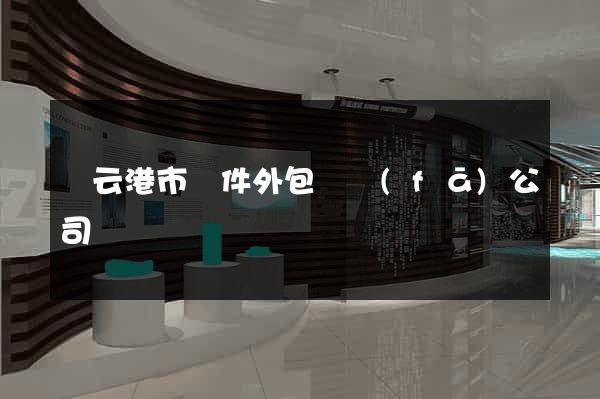 連云港市軟件外包開發(fā)公司