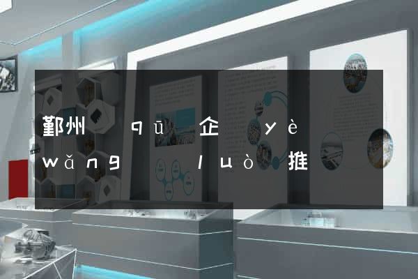 鄞州區(qū)企業(yè)網(wǎng)絡(luò)推廣