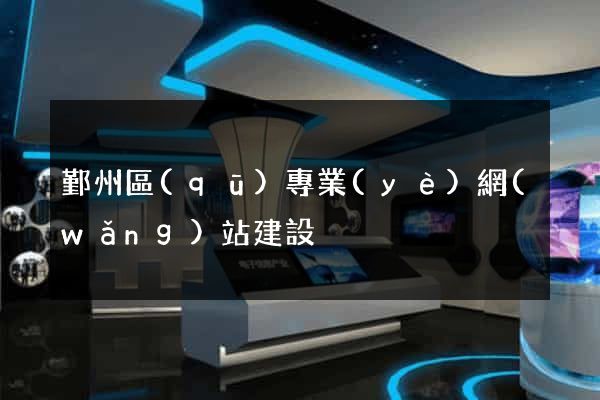 鄞州區(qū)專業(yè)網(wǎng)站建設