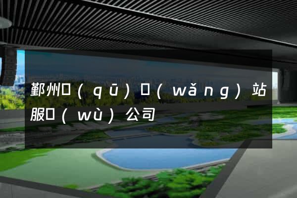 鄞州區(qū)網(wǎng)站服務(wù)公司