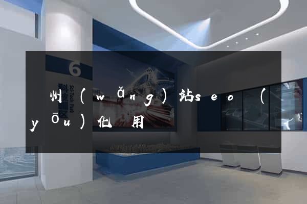鄭州網(wǎng)站seo優(yōu)化費用