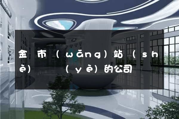 金壇市網(wǎng)站設(shè)計專業(yè)的公司