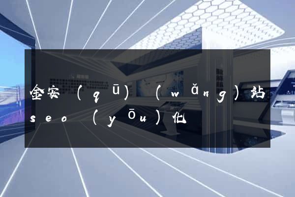 金安區(qū)網(wǎng)站seo優(yōu)化