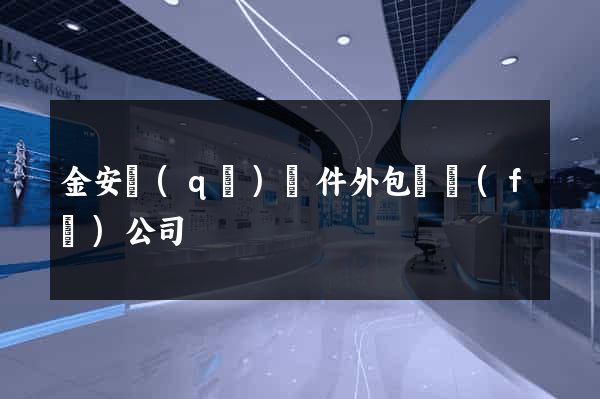 金安區(qū)軟件外包開發(fā)公司