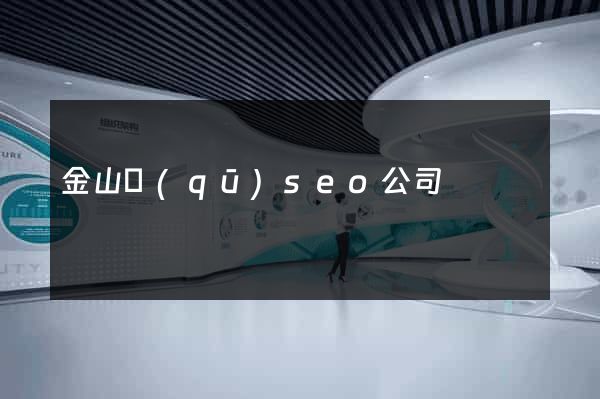 金山區(qū)seo公司