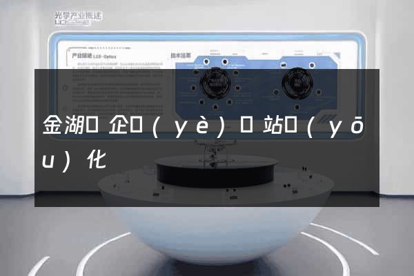 金湖縣企業(yè)網站優(yōu)化