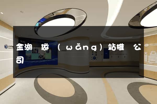 金湖縣做網(wǎng)站推廣公司