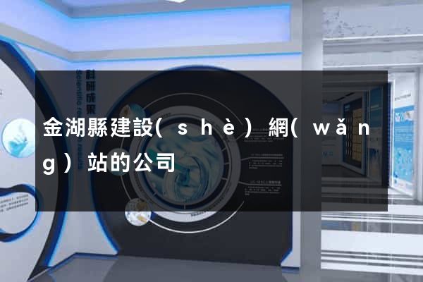 金湖縣建設(shè)網(wǎng)站的公司