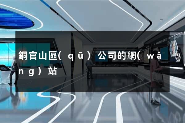 銅官山區(qū)公司的網(wǎng)站