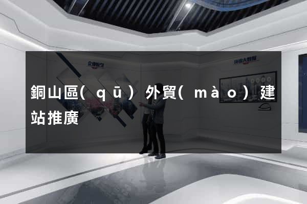 銅山區(qū)外貿(mào)建站推廣