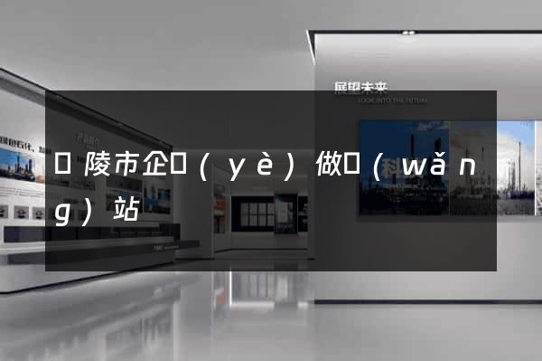 銅陵市企業(yè)做網(wǎng)站
