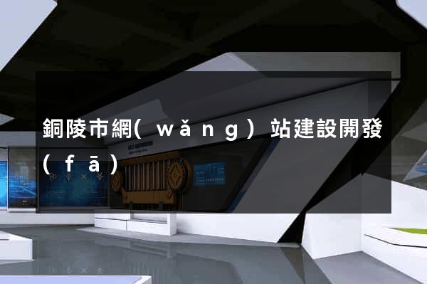 銅陵市網(wǎng)站建設開發(fā)