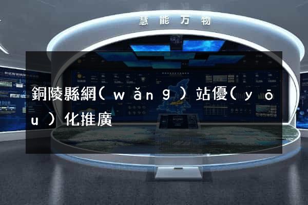 銅陵縣網(wǎng)站優(yōu)化推廣