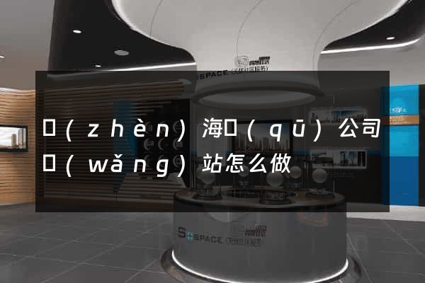 鎮(zhèn)海區(qū)公司網(wǎng)站怎么做