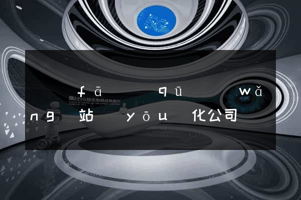 開發(fā)區(qū)網(wǎng)站優(yōu)化公司