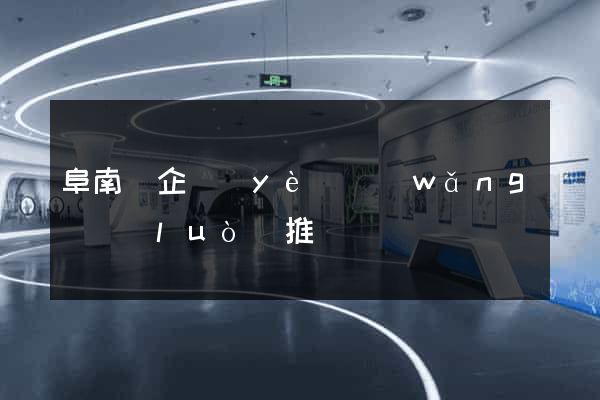 阜南縣企業(yè)網(wǎng)絡(luò)推廣