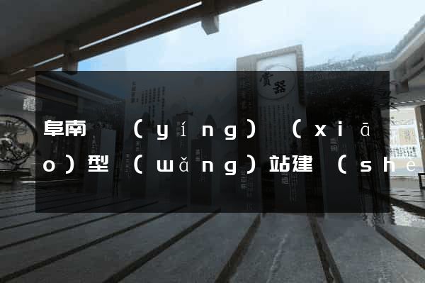 阜南縣營(yíng)銷(xiāo)型網(wǎng)站建設(shè)