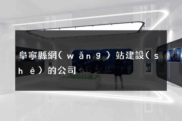 阜寧縣網(wǎng)站建設(shè)的公司