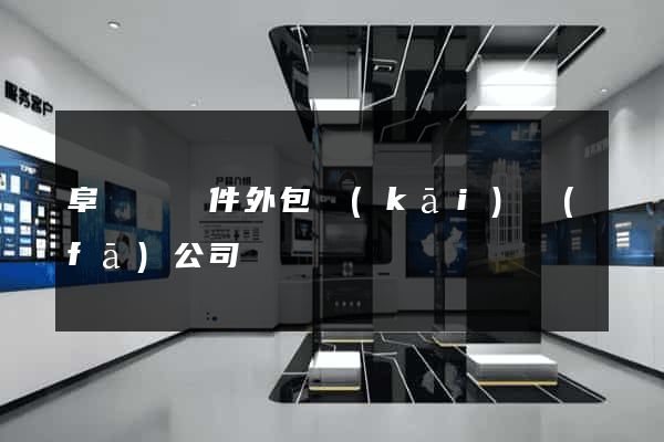 阜寧縣軟件外包開(kāi)發(fā)公司
